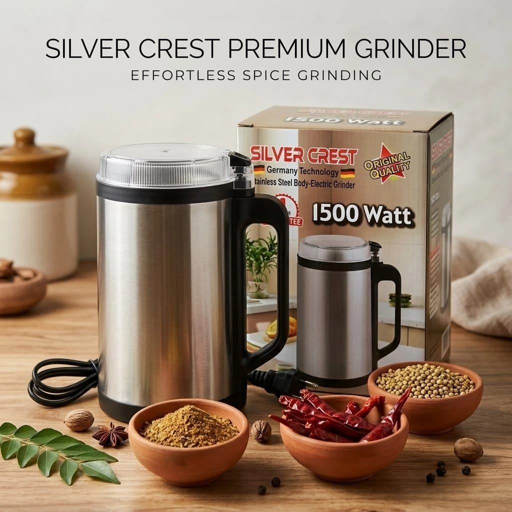 Silver Crest Premium Grinder