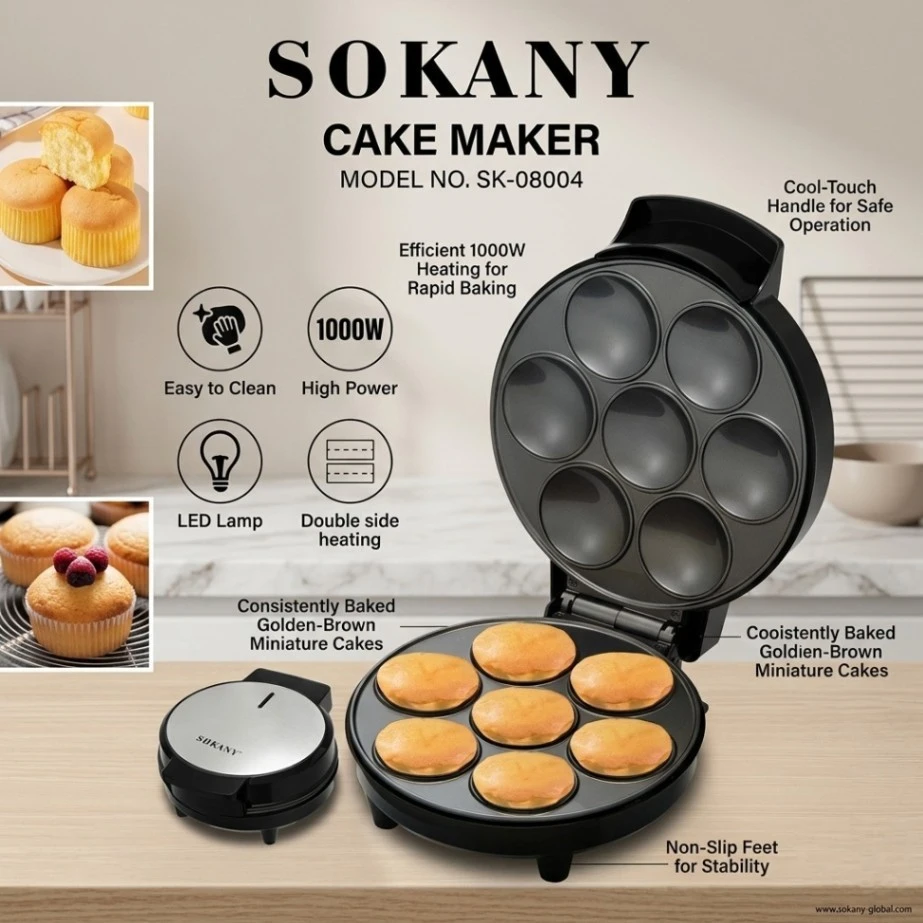Sokany Cupcake & Muffin Maker