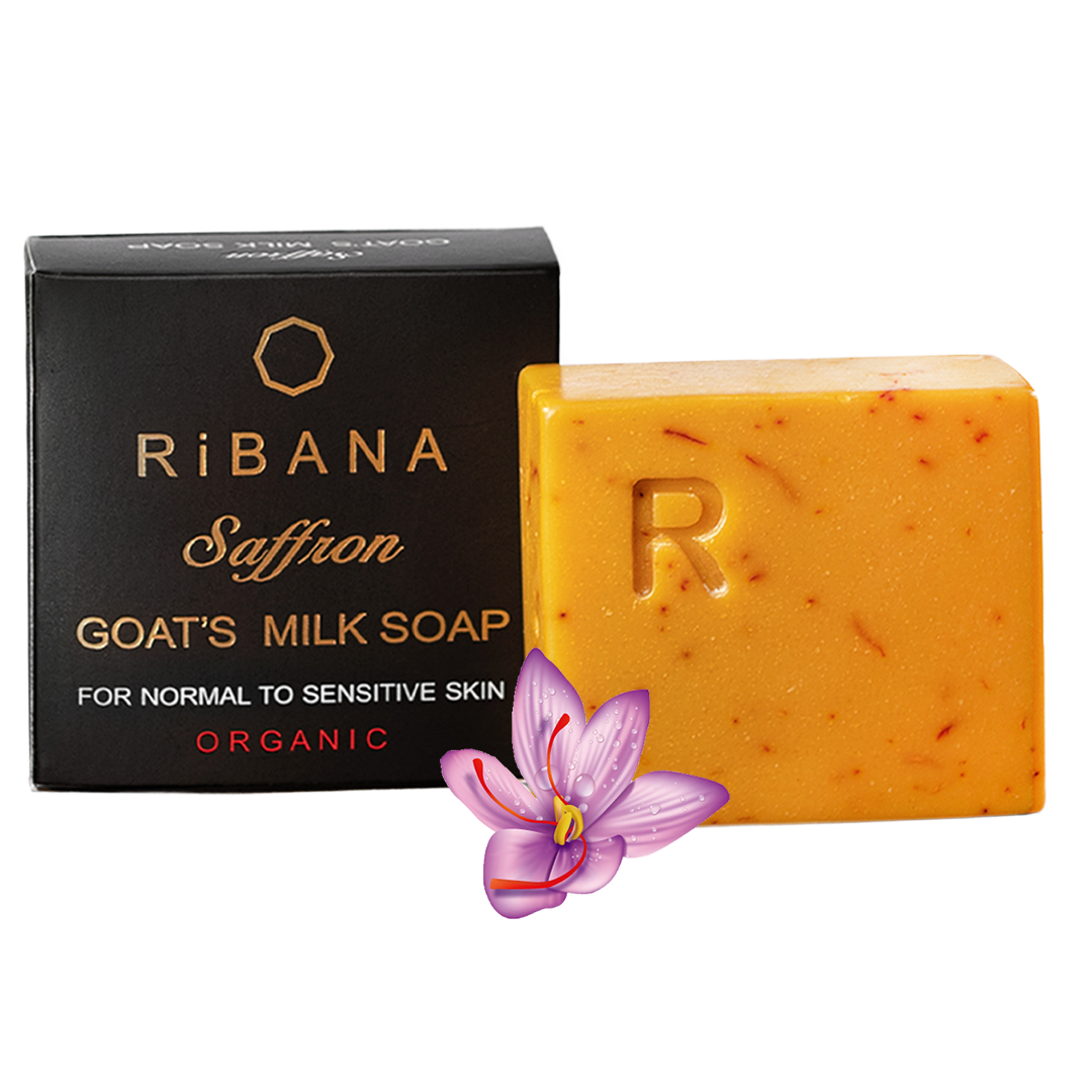 Ribana Saffron Goat Milk Soap