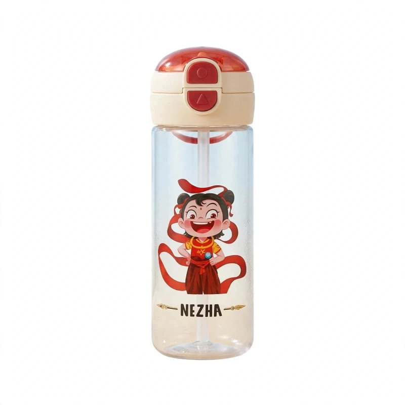 Kids Sipper Bottle – One-Touch Open Lid, School & Outdoor