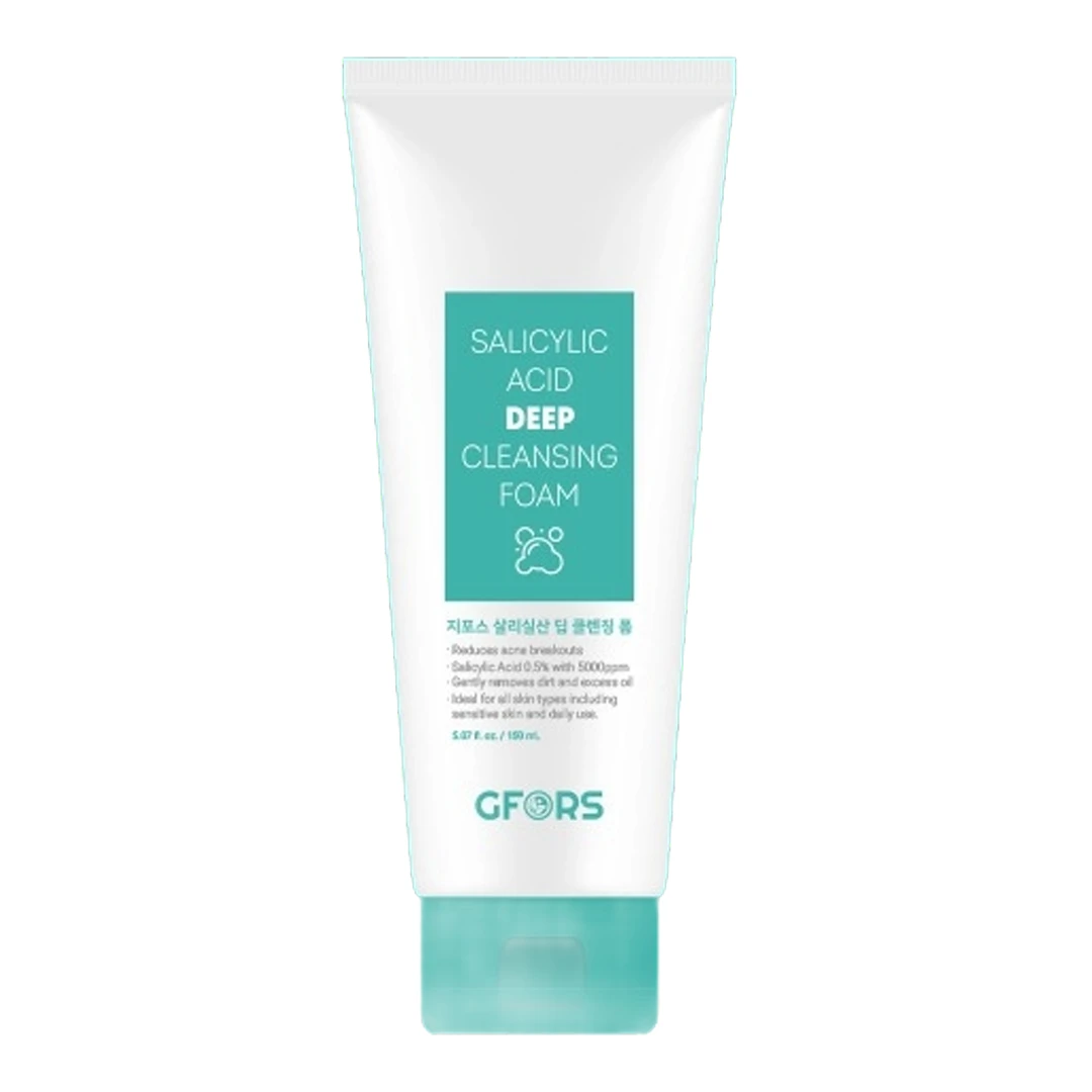GFORS Salicylic Acid Deep Cleansing Foam – Acne Care & Oil Control Face Wash