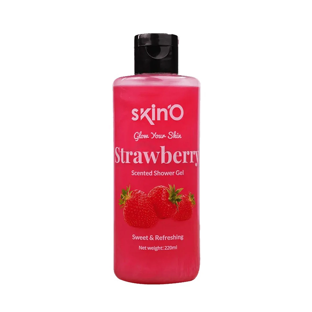 Skin’O Glow Radiant Strawberry Scented Shower Gel – 220ml for Soft & Glowing Skin