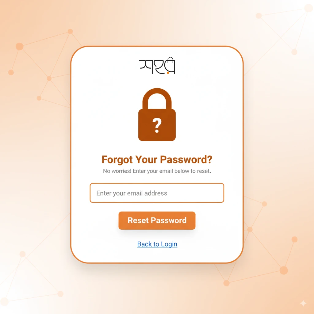 Forgot Password Page Image