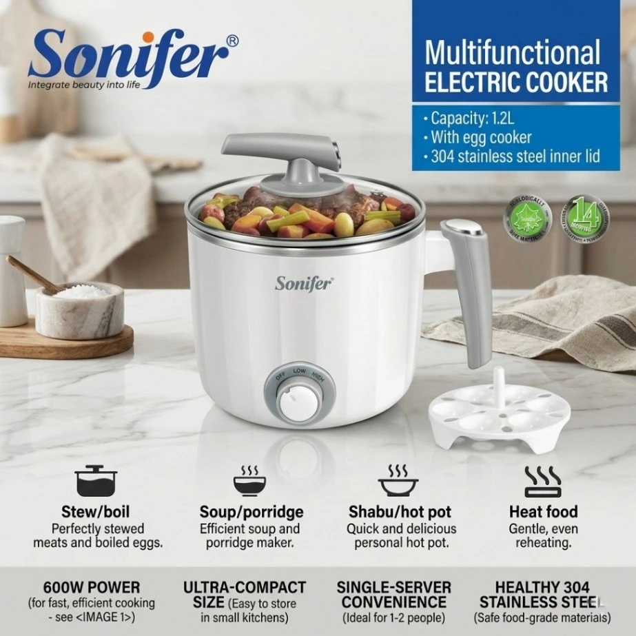 Sonifer Multifunctional Electric Cooker