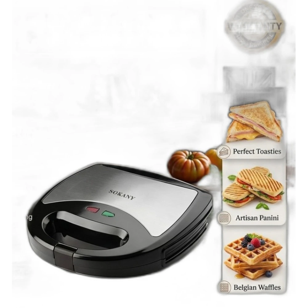 KI-302 3-in-1 Sandwich Maker