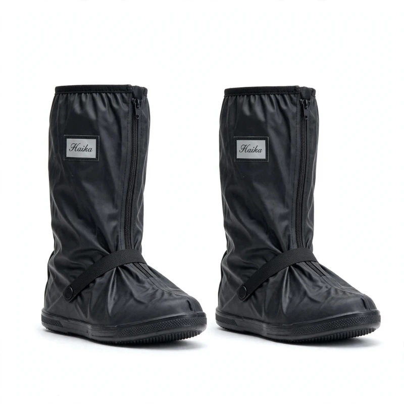 Rain Shoe Covers 3-Pair – Waterproof, Non-Slip Reusable
