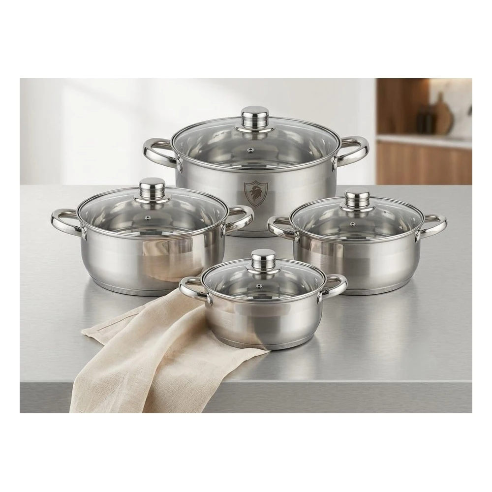 Kaisa Villa 8-Piece Induction Cookware Set