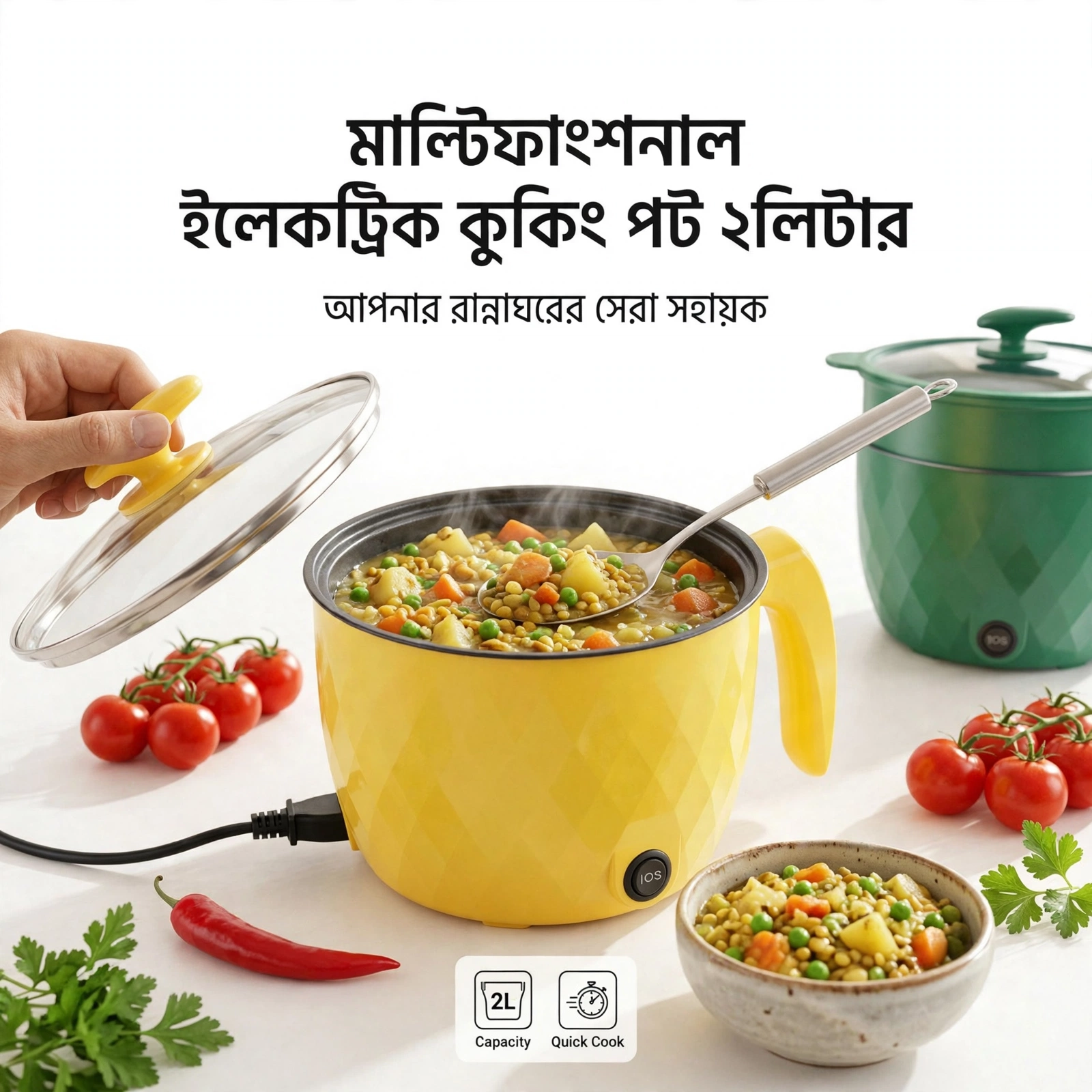 2L Cooking Pot