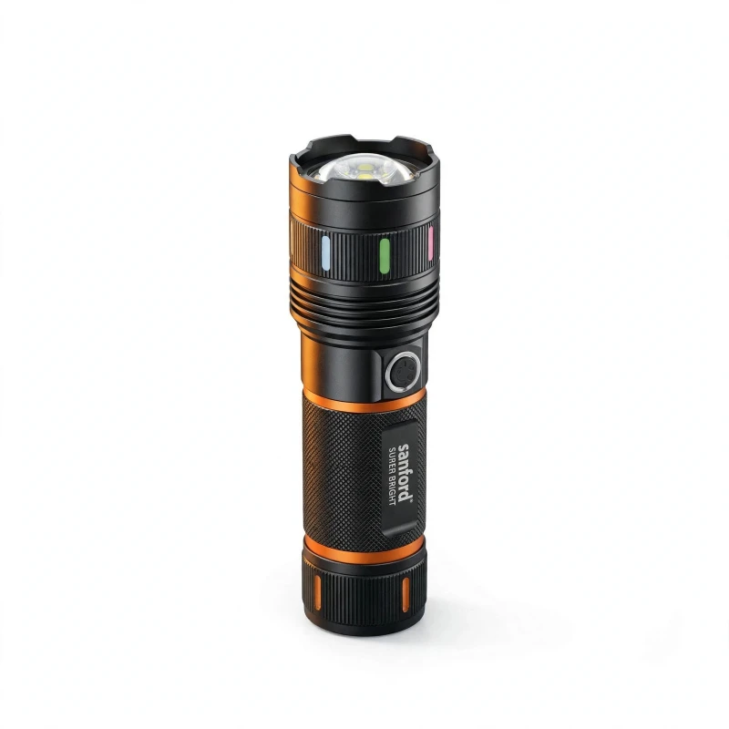 Sanford Super Bright Torch – Rechargeable LED Flashlight