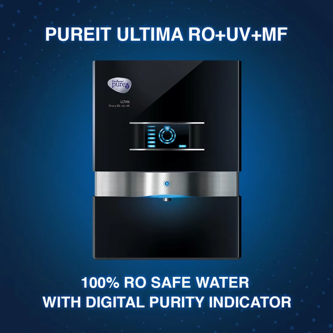 Pure it Water Purifier Unilever Mineral Ultima RO+UV+MF