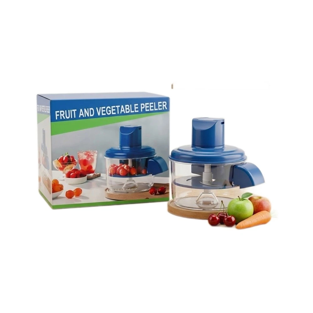 Hand-Crank Fruit and Vegetable Peeler and Slicer