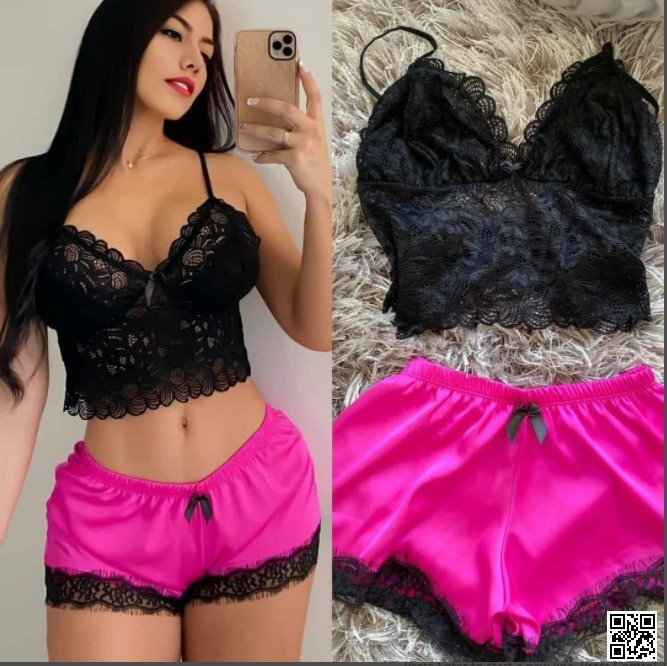 Gorgeous Lace Design Ladies Two Piece Nighty & Robe Set | Luxurious & Comfortable Nightwear